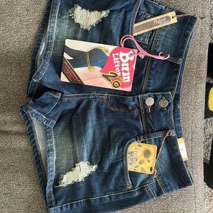 Hybrid and Company Dark Blue Jean shorts size 3